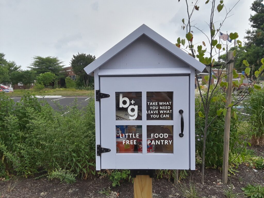 Picture of a Little Free Food Pantry