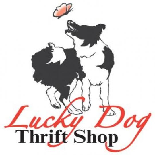 Logo for Lucky Dog Thrift Shop