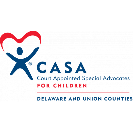 Logo for Court Appointed Special Advocates (CASA) of Delaware and Union Counties