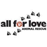 Logo for All for Love Animal Rescue