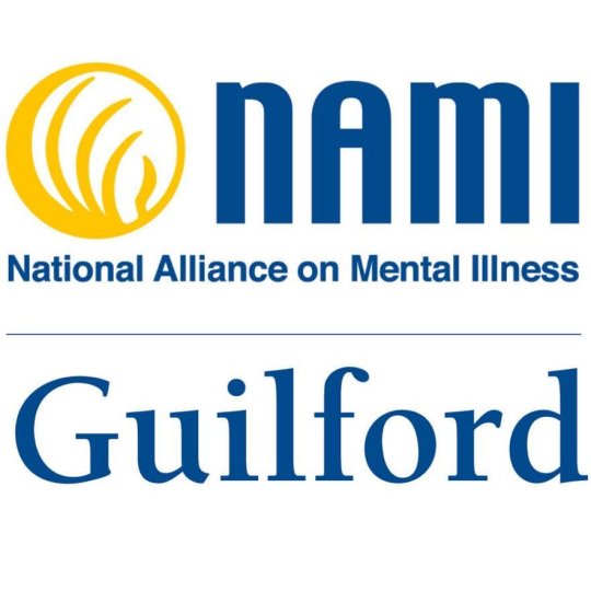 Logo for NAMI Guilford (National Alliance on Mental Illness)