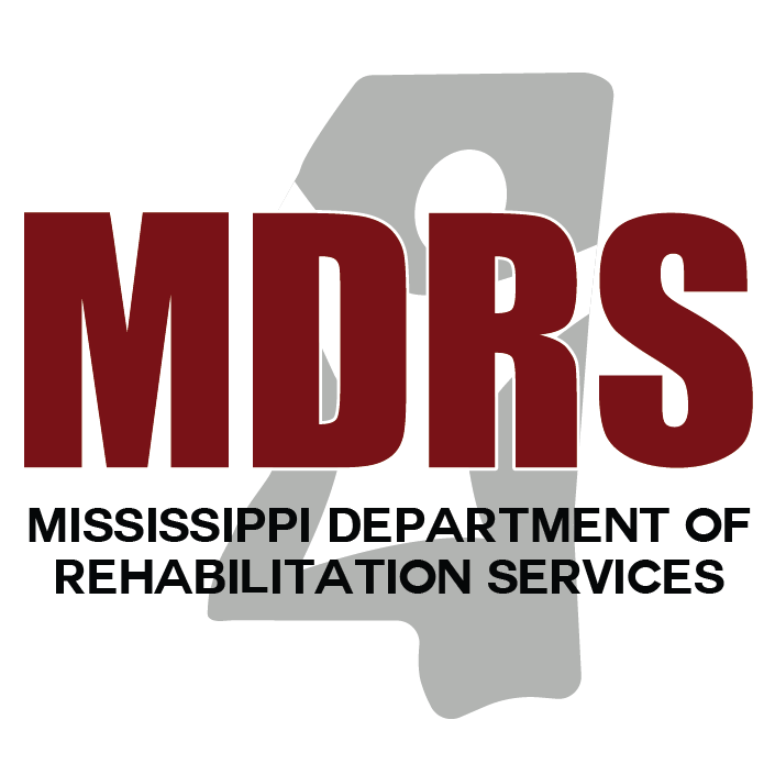 Logo for Mississippi Department of Rehabilitation Services
