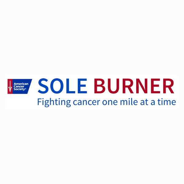 Logo for American Cancer Society – Sole Burner 5K Walk/Run