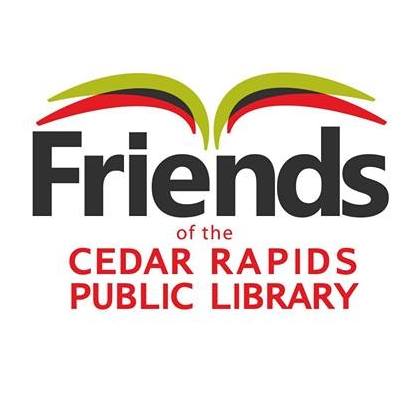 Logo for Friends of the Cedar Rapids Public Library