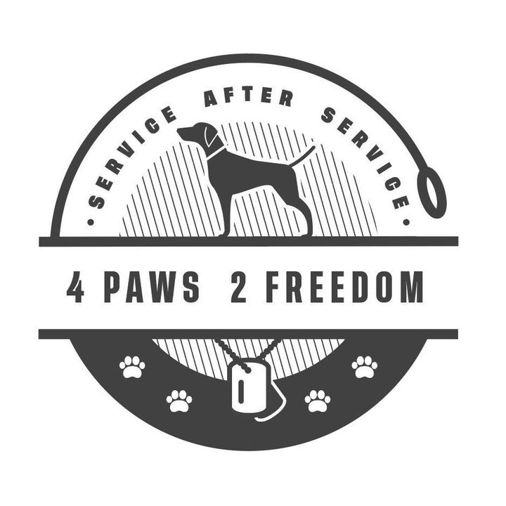 Logo for 4 Paws 2 Freedom