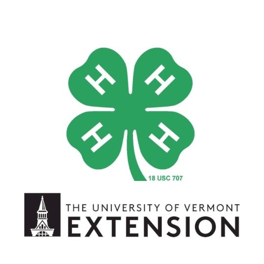 Logo for University of Vermont (UVM) Extension, 4-H