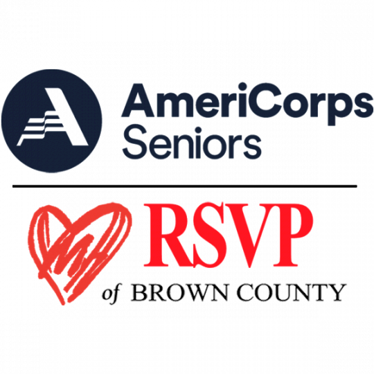 Logo for Retired Seniors Volunteer Program (RSVP) of Brown County
