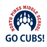 Logo for North Pines Middle School