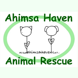 Logo for Ahimsa Haven Animal Rescue