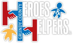 Logo for Grundy County Heroes & Helpers Inc. (GCHH)