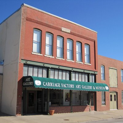 Logo for Carriage Factory Art Gallery