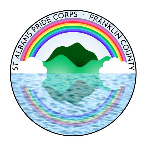 Logo for St. Albans Pride Corps