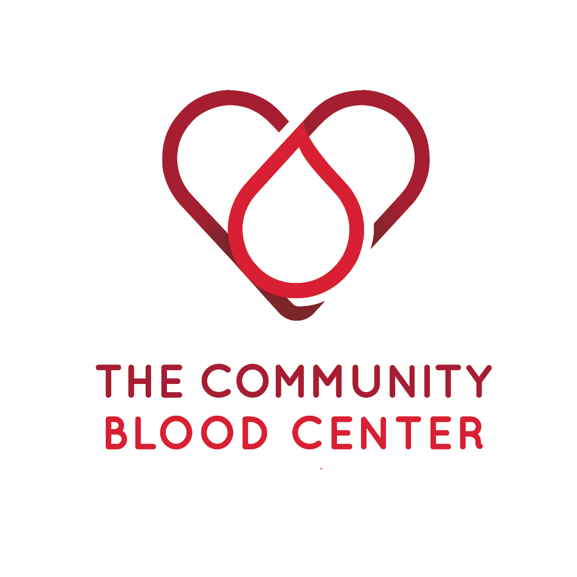 Logo for The Community Blood Center