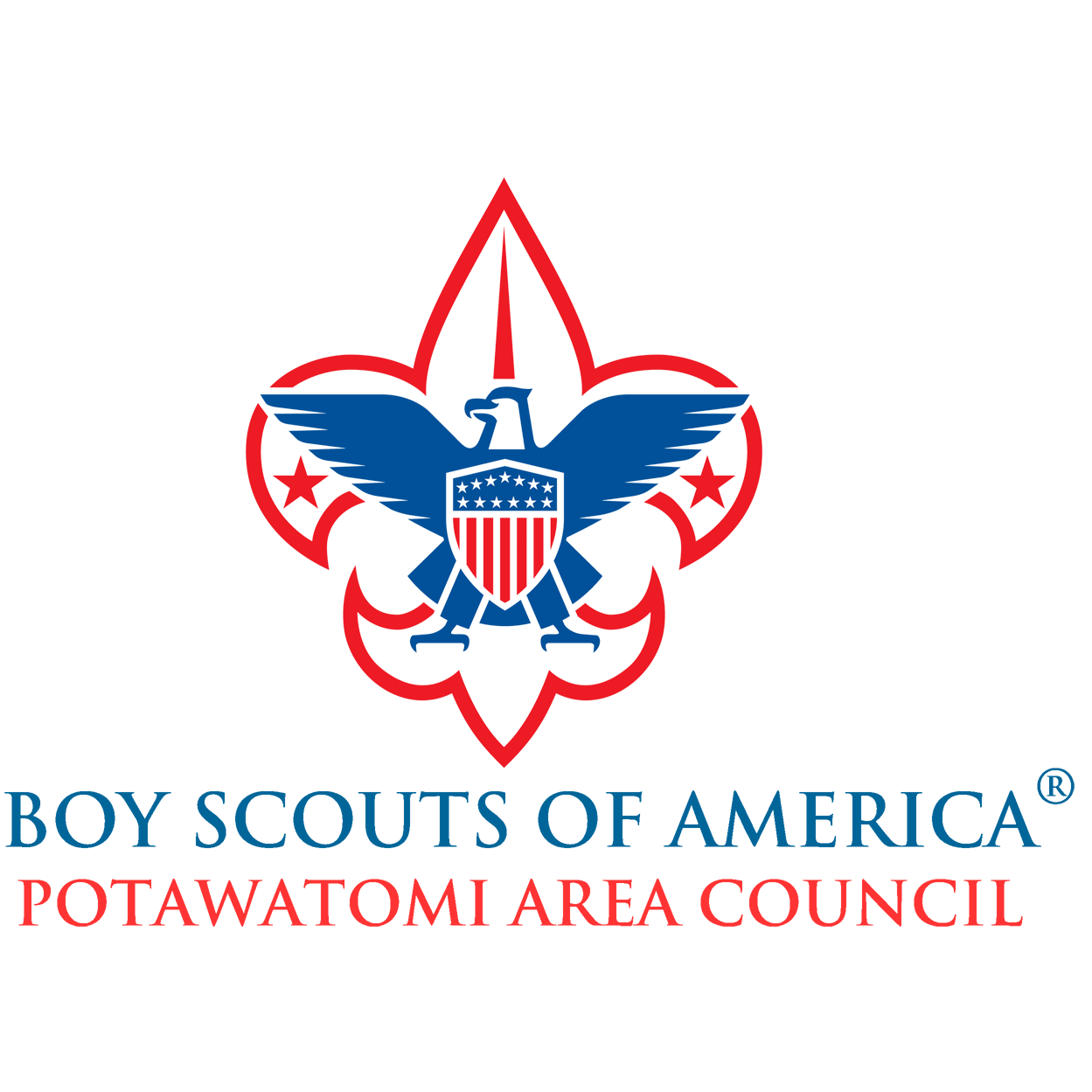 Logo for Boy Scouts of America, Potawatomi Area Council