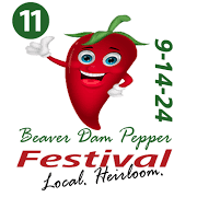 Logo for Beaver Dam Pepper Festival