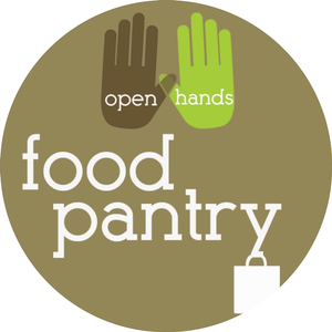Logo for Open Hands Food Pantry & Garden