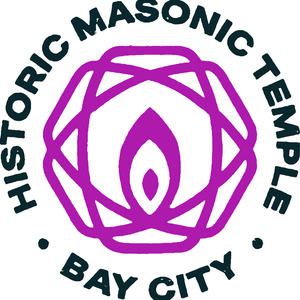 Logo for Historic Masonic Temple of Bay City