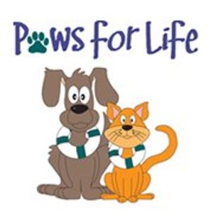 Logo for ​Paws for Life Rescue