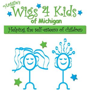 Logo for Maggie’s Wigs 4 Kids of Michigan